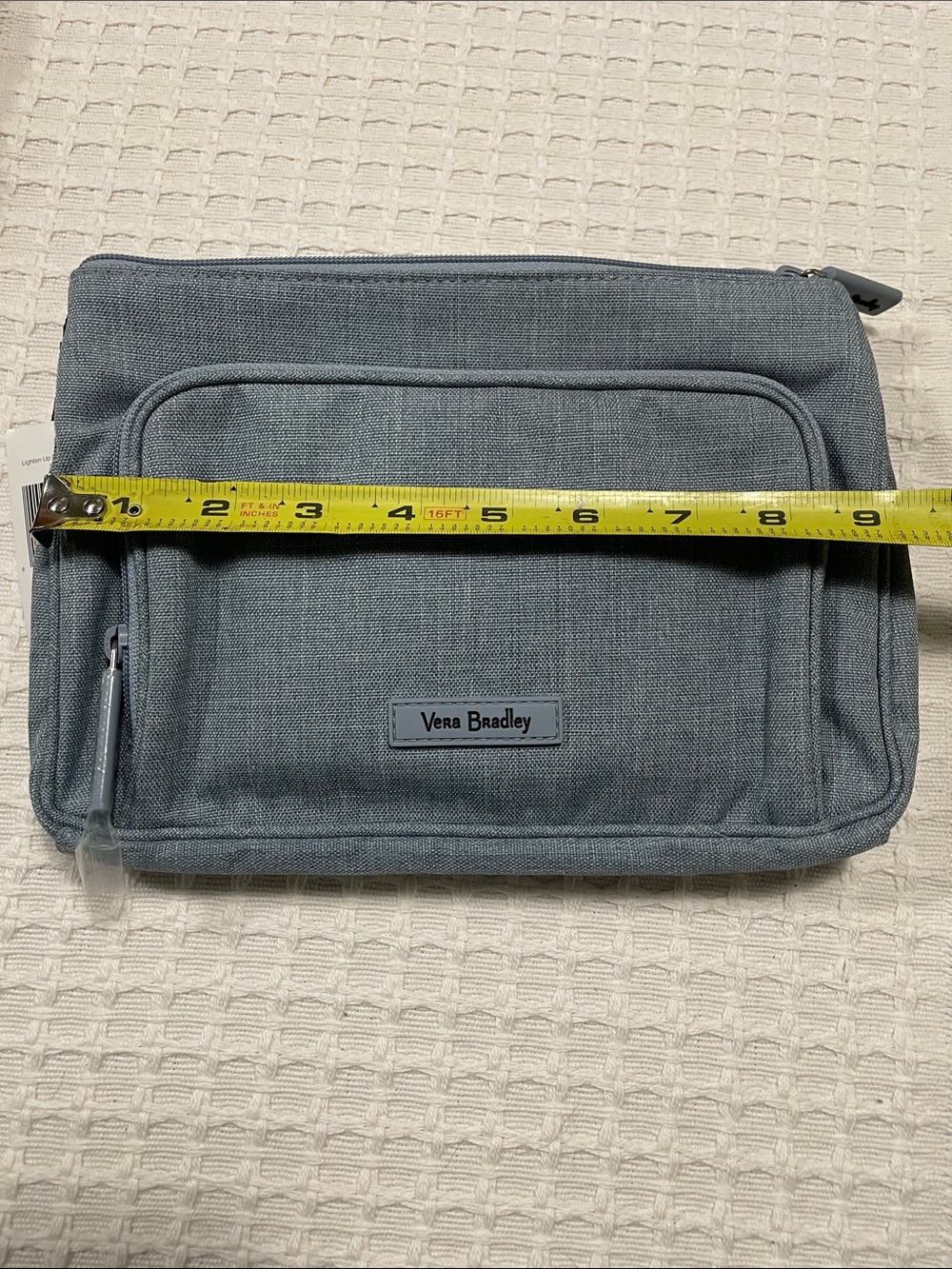 Vera Bradley Steel Blue Messenger Crossbody - Picture 6 of 10